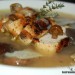 Sopa de setas y pollo